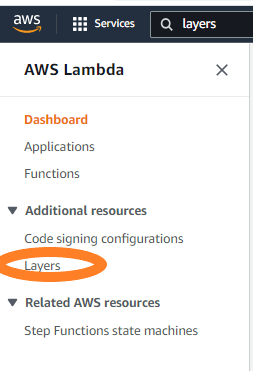 Create-a-lambda-layer