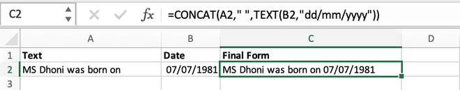 CONCAT-function