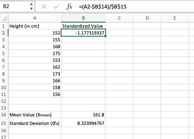 Comment Normaliser Les Données Dans Excel Stacklima