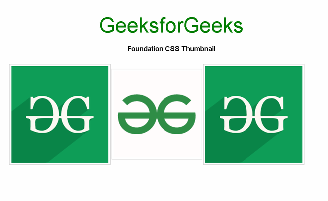 Foundation CSS Thumbnail - GeeksforGeeks