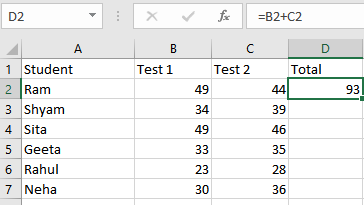 Array Formulas in Excel GeeksforGeeks