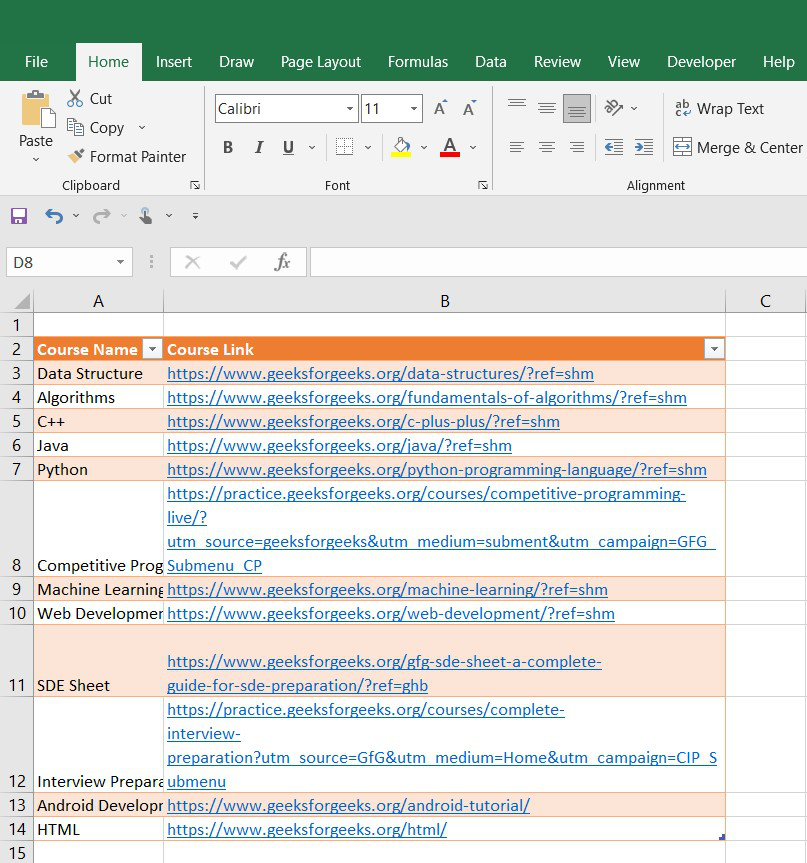 dynamic-excel-filter-search-box-geeksforgeeks