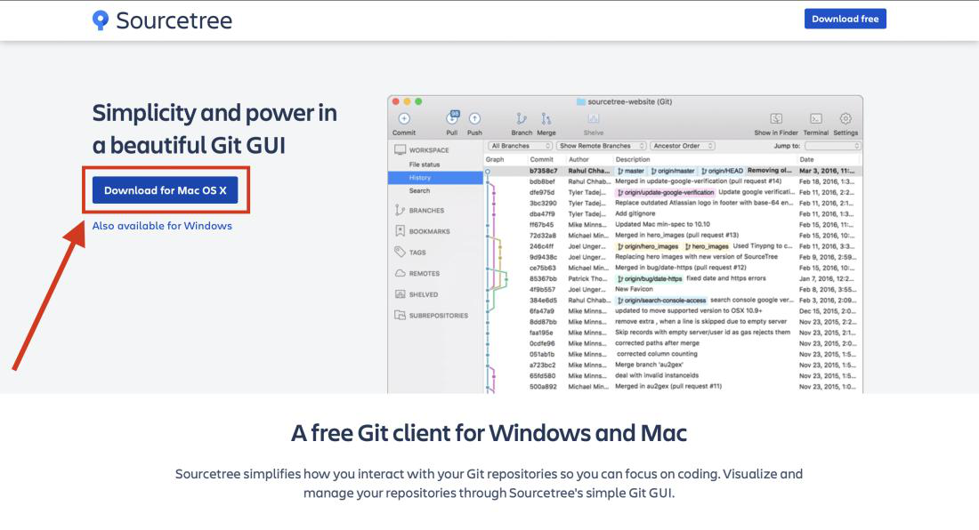 free sourcetree download for mac