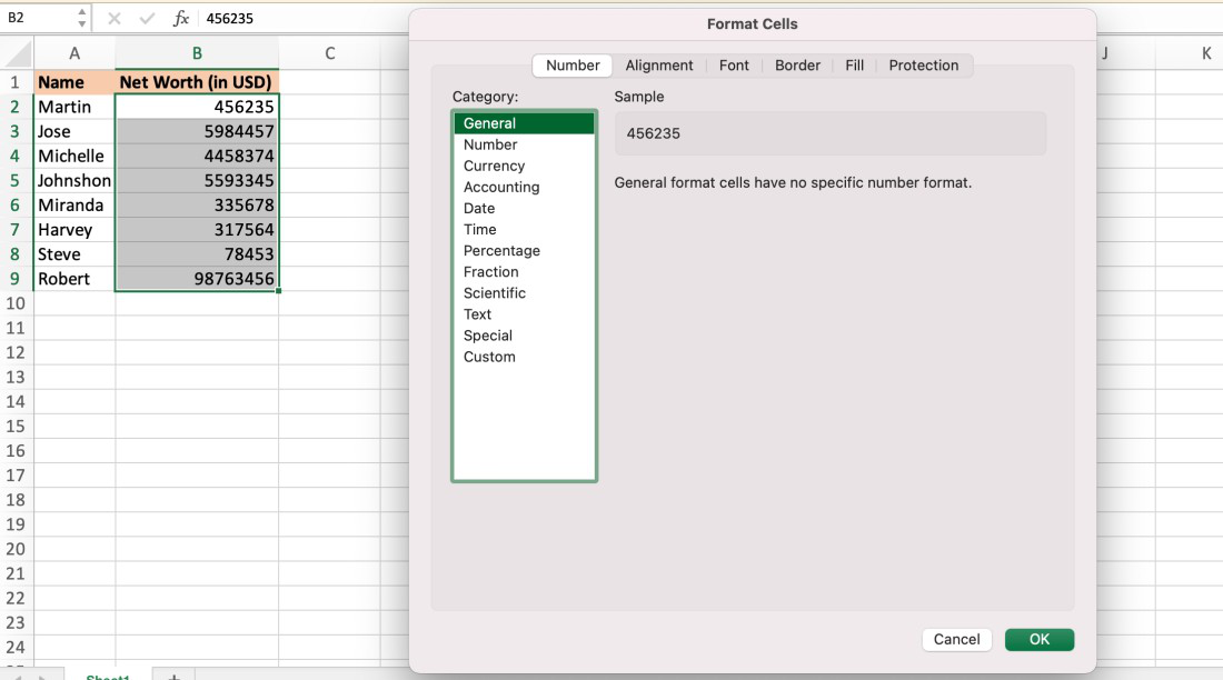 how-to-format-numbers-in-thousands-and-millions-in-excel-geeksforgeeks