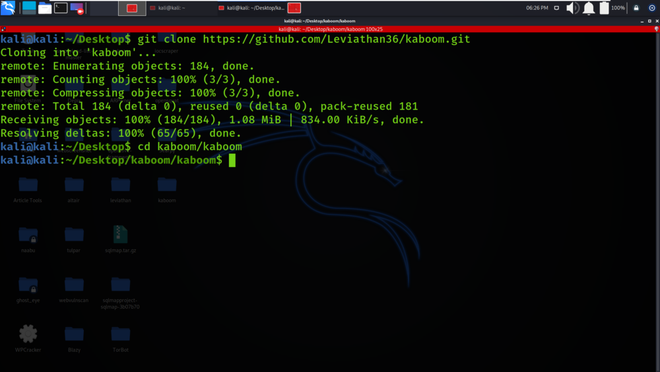 Kaboom - Automatic Pentest Bash Script - GeeksforGeeks