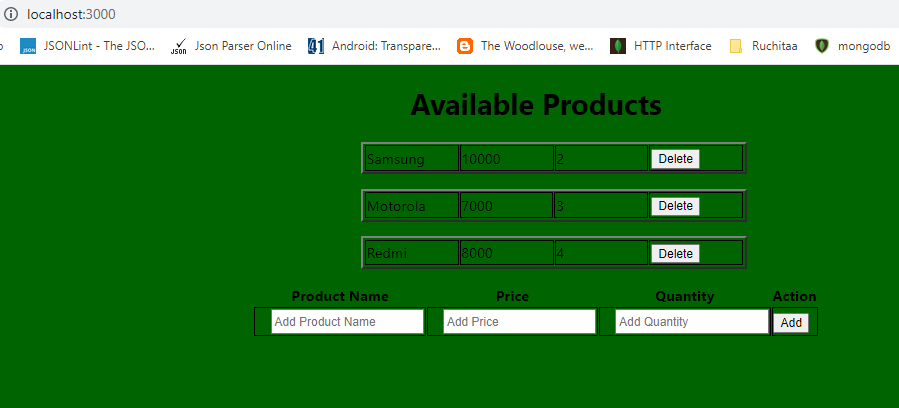 Create a shopping cart application and test case execution based on ...