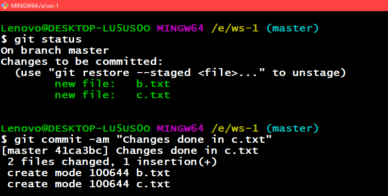 Committing In Git - Geeksforgeeks