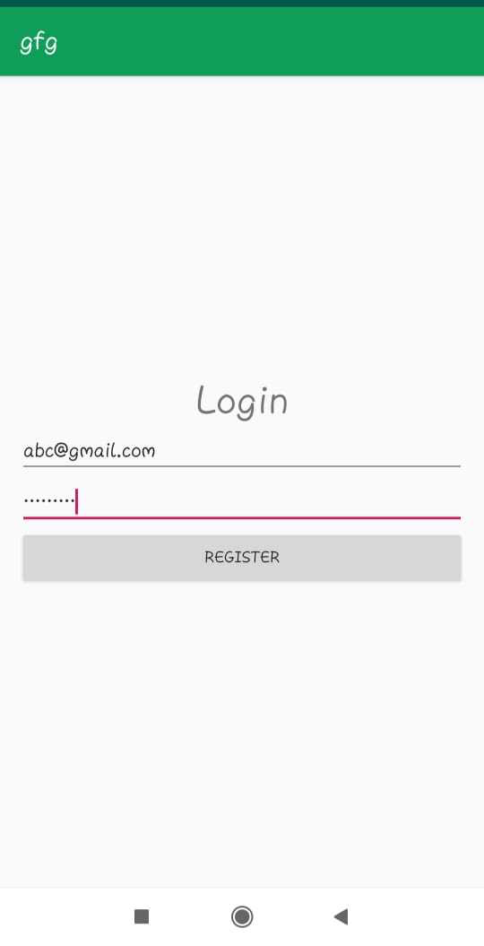 Login Form