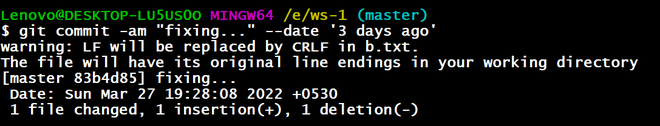 Committing in Git - GeeksforGeeks