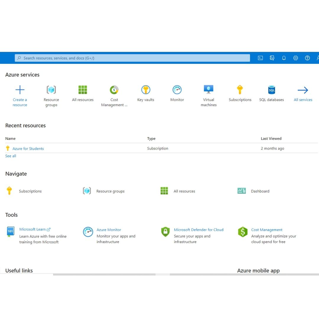 Navigate-to-Azure-Portal 