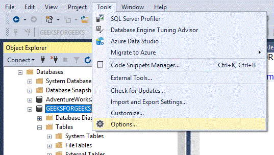 Sql Query To Export Table From Database To Csv File Geeksforgeeks 6670