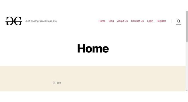 How to Add Custom Logo to WordPress Website ? - GeeksforGeeks