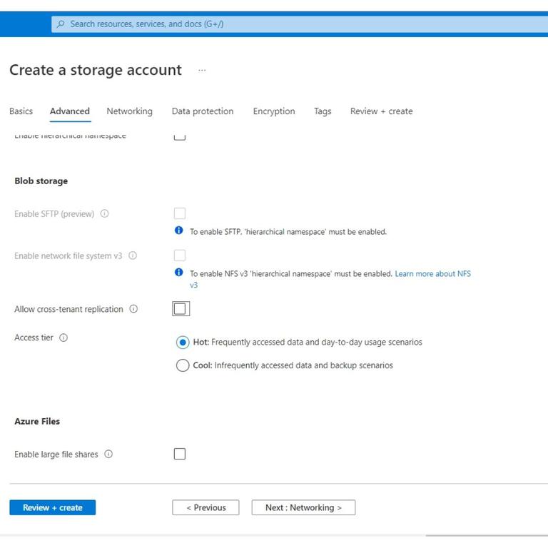 Microsoft Azure - Storage Accounts - GeeksforGeeks