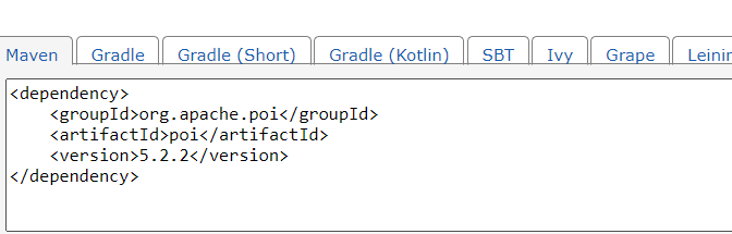 Adding POI library to Gradle - Help/Discuss - Gradle Forums