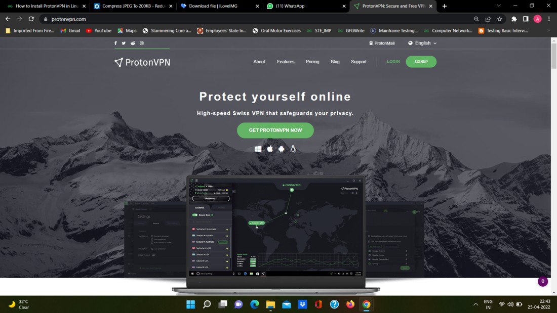 How to create a free VPN account - Proton VPN Support