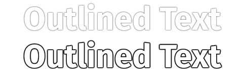 Outlined ru. Текст в outline. Контур для текста. Контур текста CSS. Shadow text примеры.