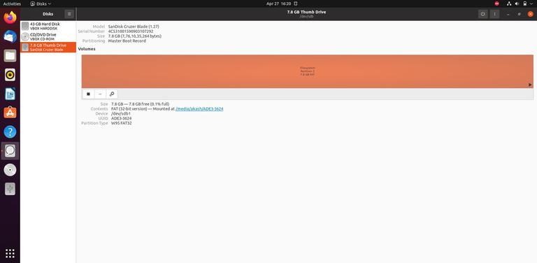 How to Format USB Drives On Linux - GeeksforGeeks