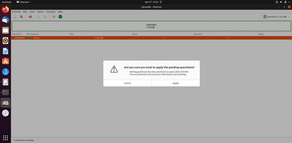 How to Format USB Drives On Linux - GeeksforGeeks
