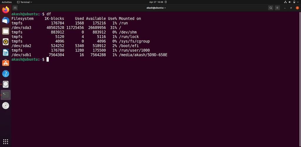 How to Format USB Drives On Linux - GeeksforGeeks