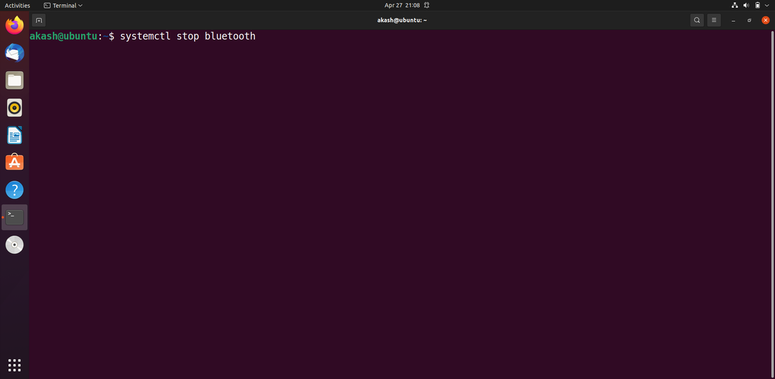 How to Disable Bluetooth in Ubuntu - GeeksforGeeks