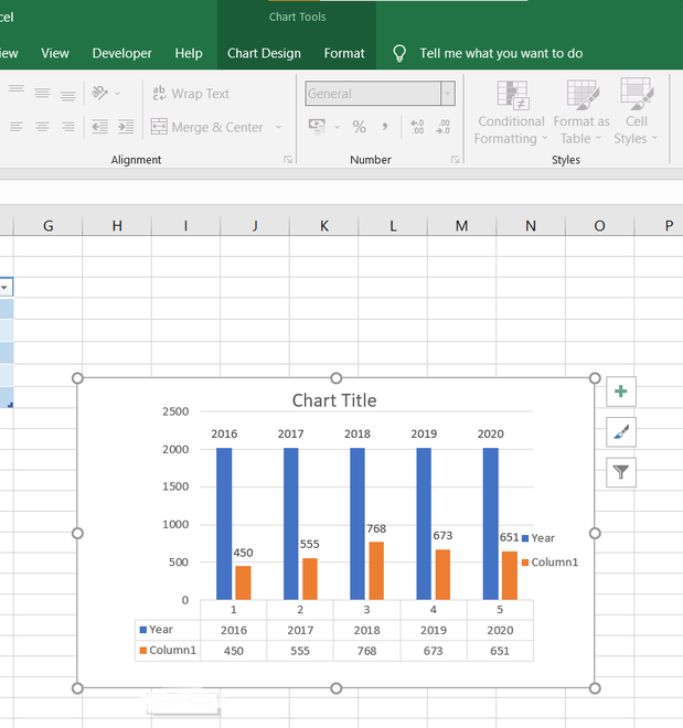 How To Create Interactive Charts In Excel Geeksforgeeks