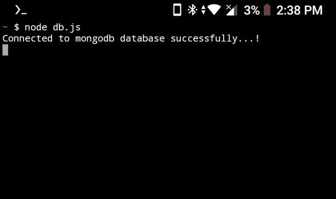 MongoDB-installed