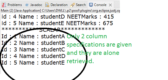 Hibernate create deals sql query