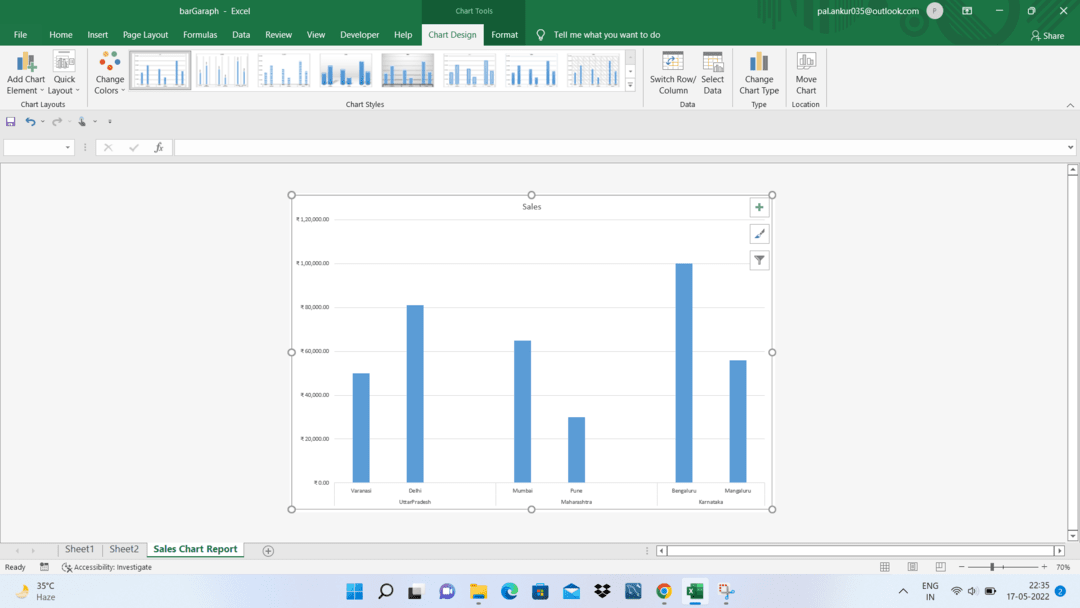 Chart-in-the-new-worksheet