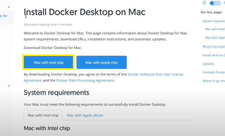 how to upgrade docker on mac