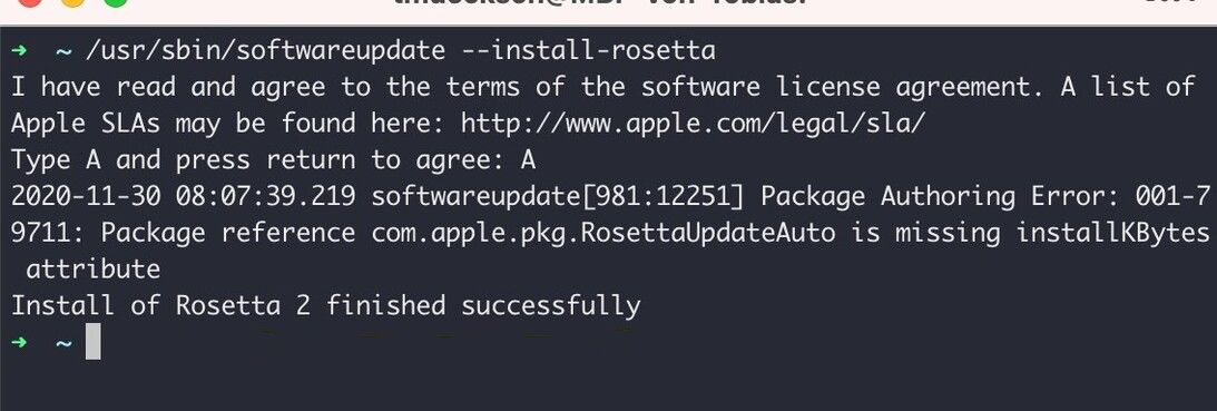 Installing-rosetta