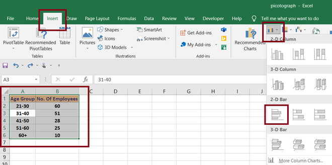 Inserting-bar-chart