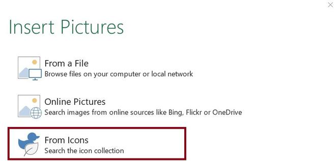 Inserting-picture-from-icons
