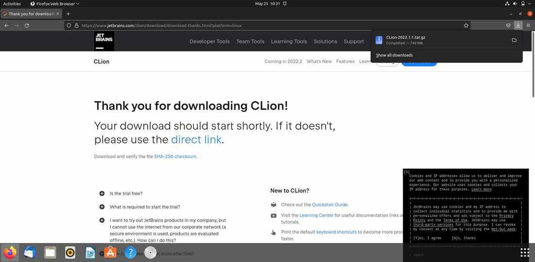 clion install