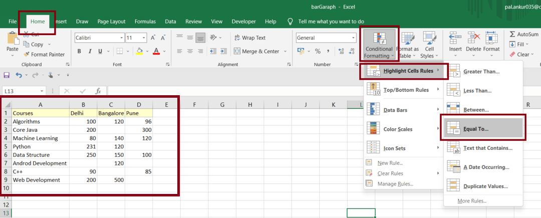 Conditional-formatting