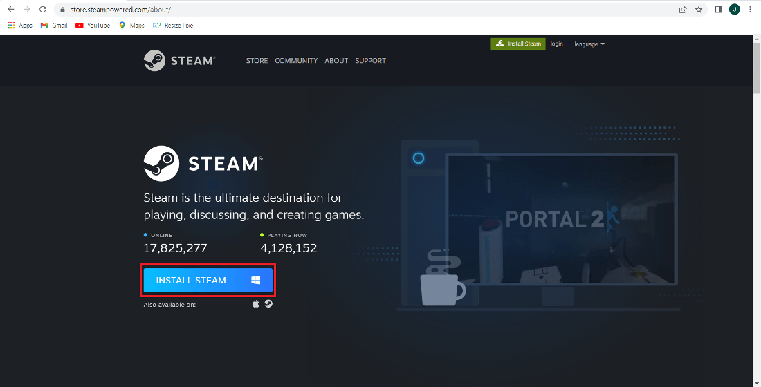 install steam