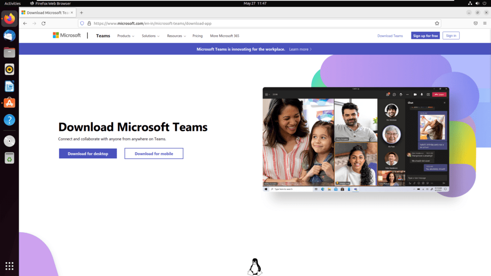 How To Install Microsoft Teams On Ubuntu Geeksforgeeks