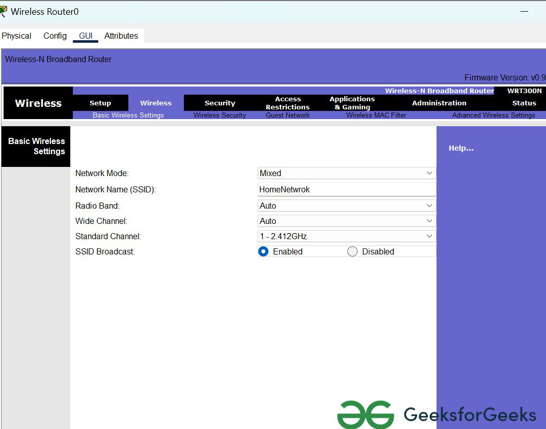 Router Configurations