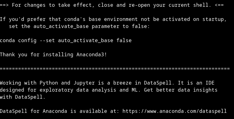 Anaconda-installed