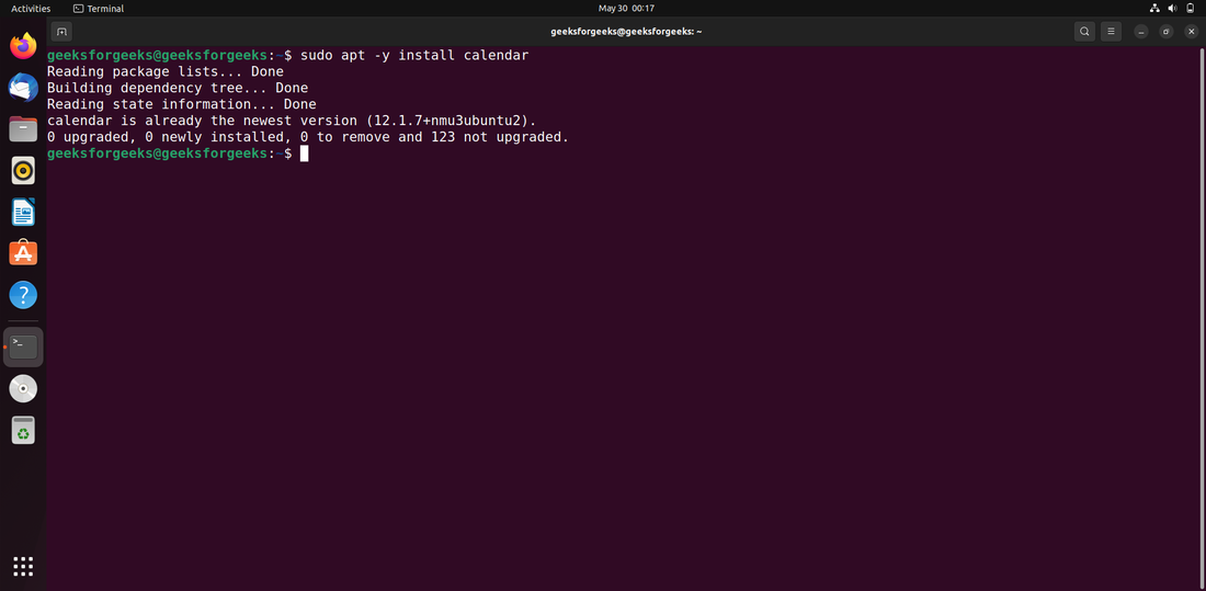 How to install GnomeCalendar in Ubuntu