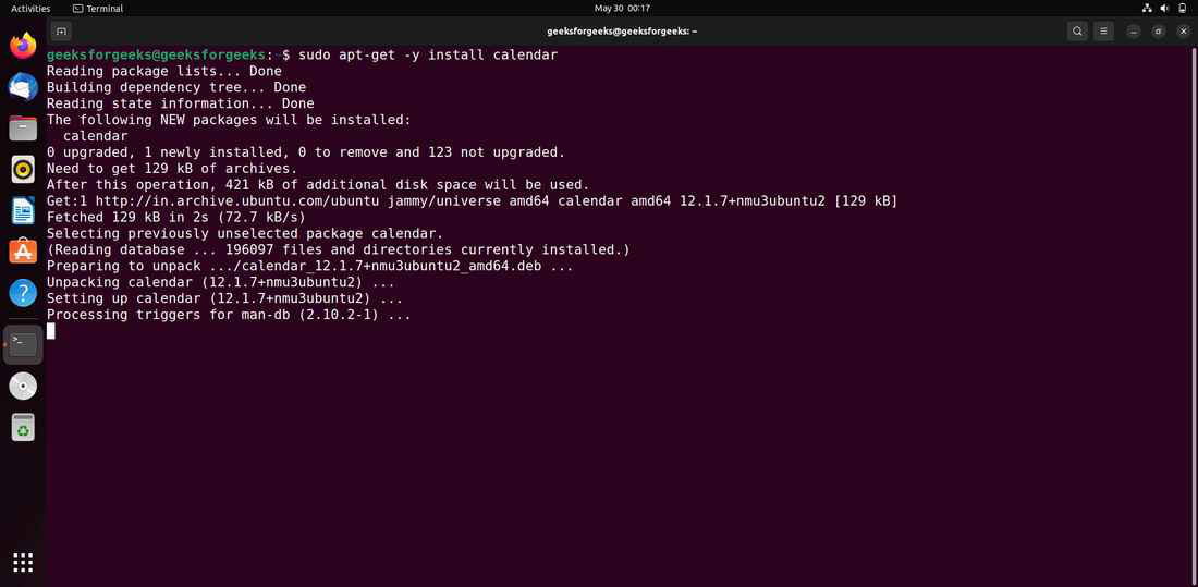 How to install Gnome Calendar in Ubuntu GeeksforGeeks