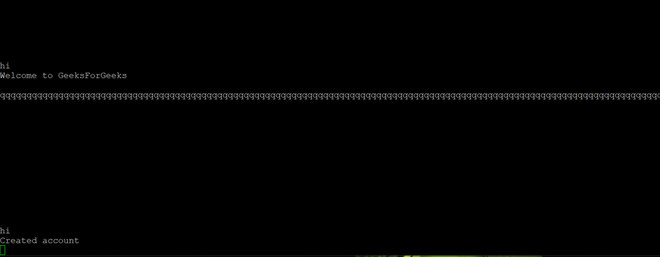 talk command in linux - GeeksforGeeks