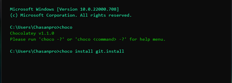 Installing-git