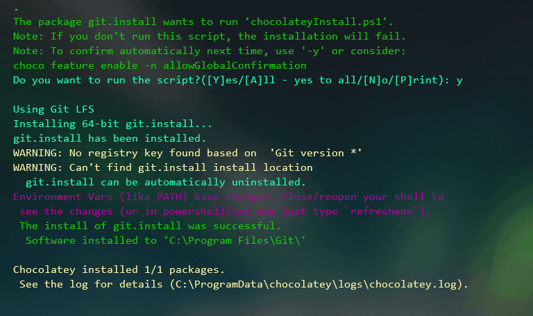 How To Use Chocolatey Choco To Install Git On Windows? - Geeksforgeeks