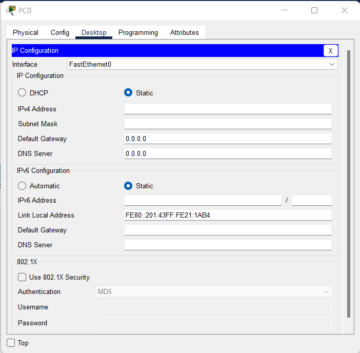 lan ipv6 address assignment setup stateless or stateful