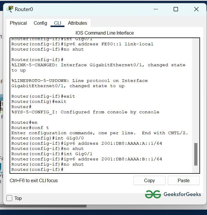 Ipv6 Default Route Command