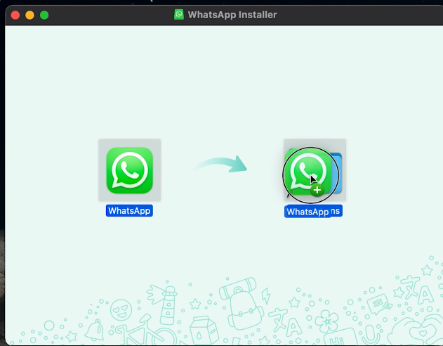 Installing-whatsapp