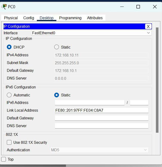 DHCP Server Configuration in Cisco - GeeksforGeeks