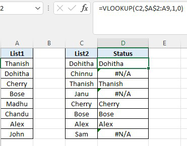 Applying-Vlookup