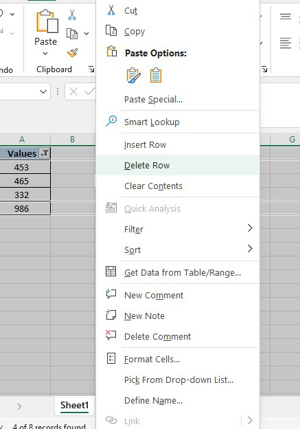 How to Delete Filtered Rows in Excel GeeksforGeeks