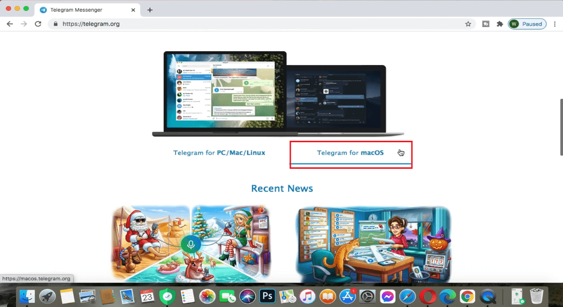 telegram macos